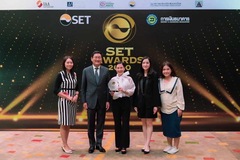 TACC คว้ารางวัล Outstanding Investor Relations Awards ในงาน SET AWARDS 2020