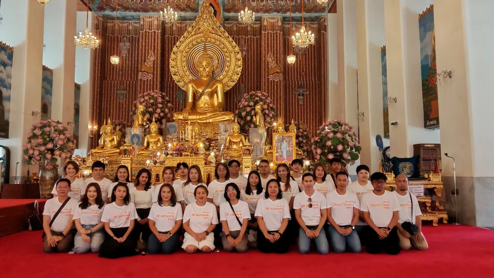 ไออาร์ เน็ตเวิร์ค กรุ๊ป ทำบุญเรียกพลังดีให้ชีวิตปังๆรับปี 2569